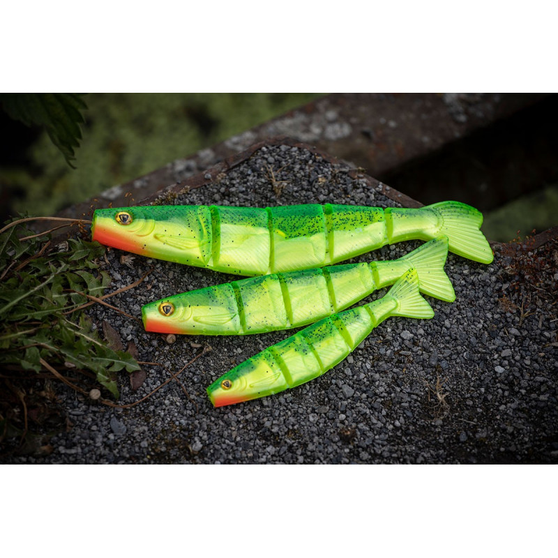 Pro Shad Jointed UV LEMON TIGER