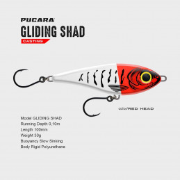Pucara Gliding Shad (motifs lignes)