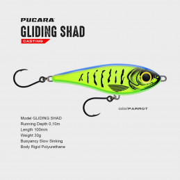 Pucara Gliding Shad (motifs lignes)